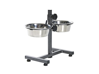 Hundeskåle på stativ