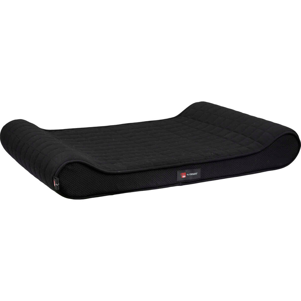 Catago FIR-TECH hundepuder med memory foam for optimal komfort - sort