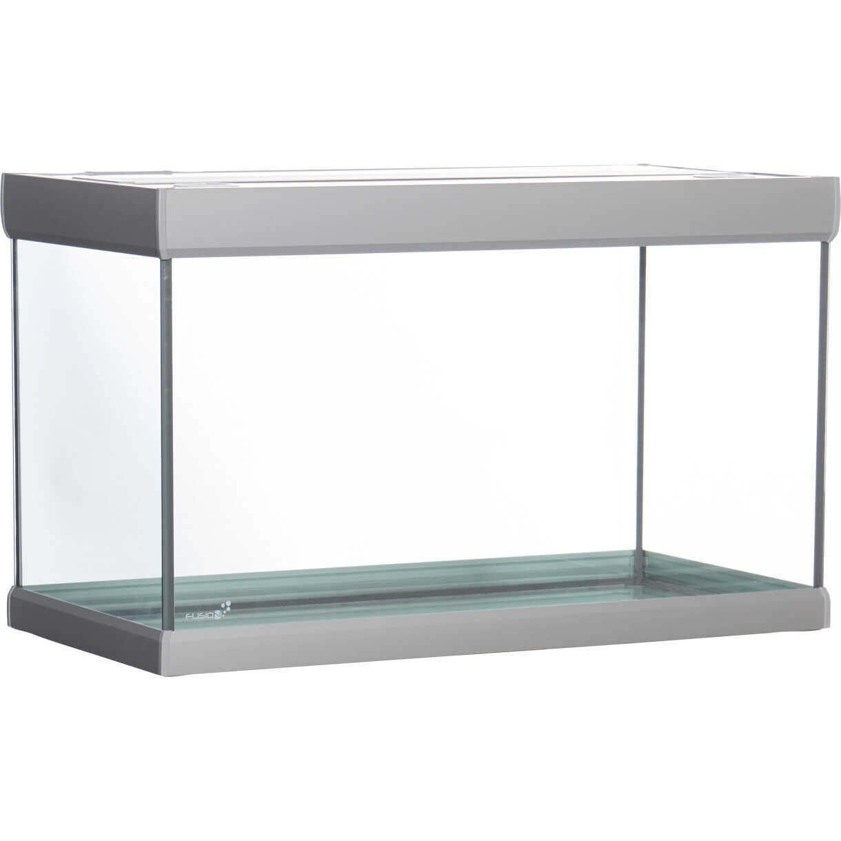 AkvaStabil FUSION akvarie - 80 x 40 x 49 cm - 144 liter - sølv farvet