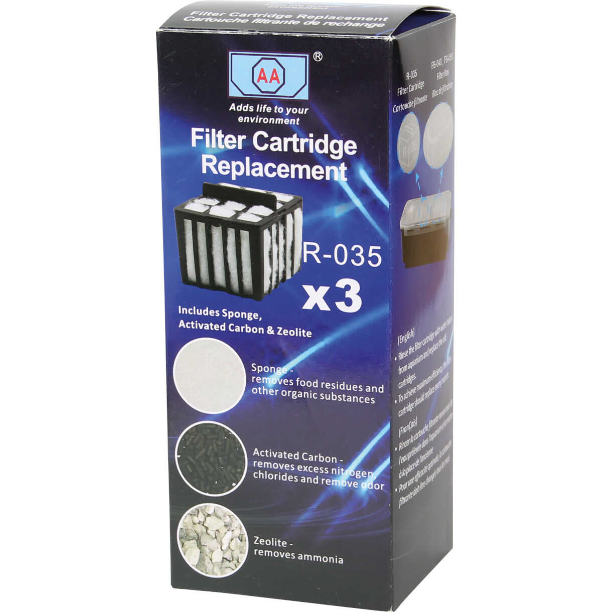 Filtermateriale til A54ST akvarie