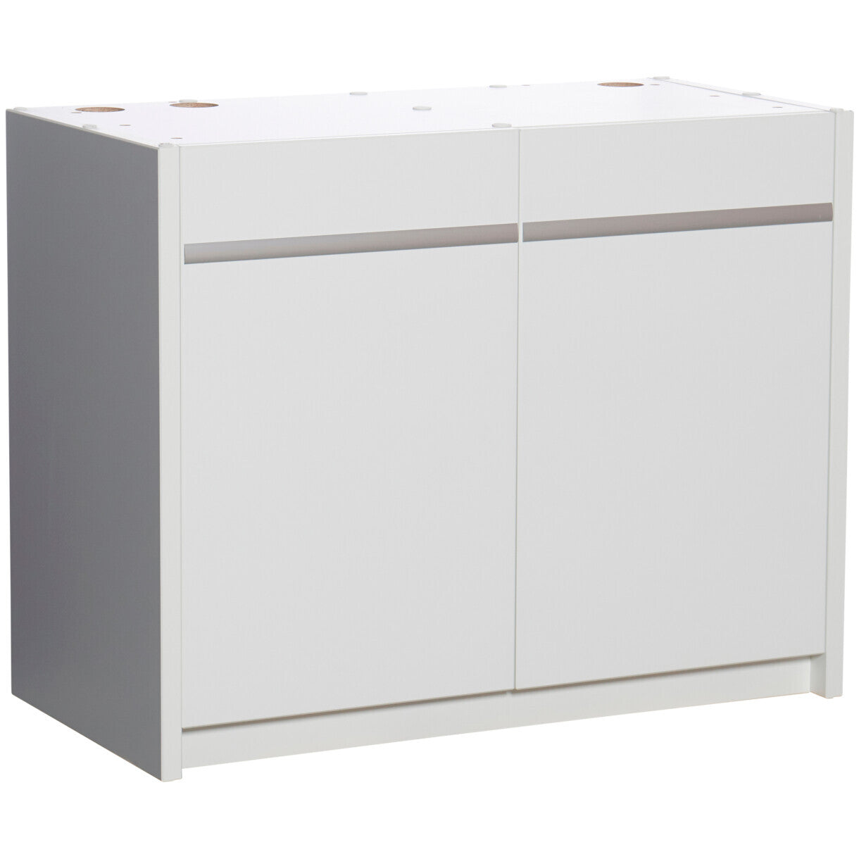 Kabinet til AkvaStabil MOVE akvarie 100 x 50 x 79 cm - hvid - 275 Liter