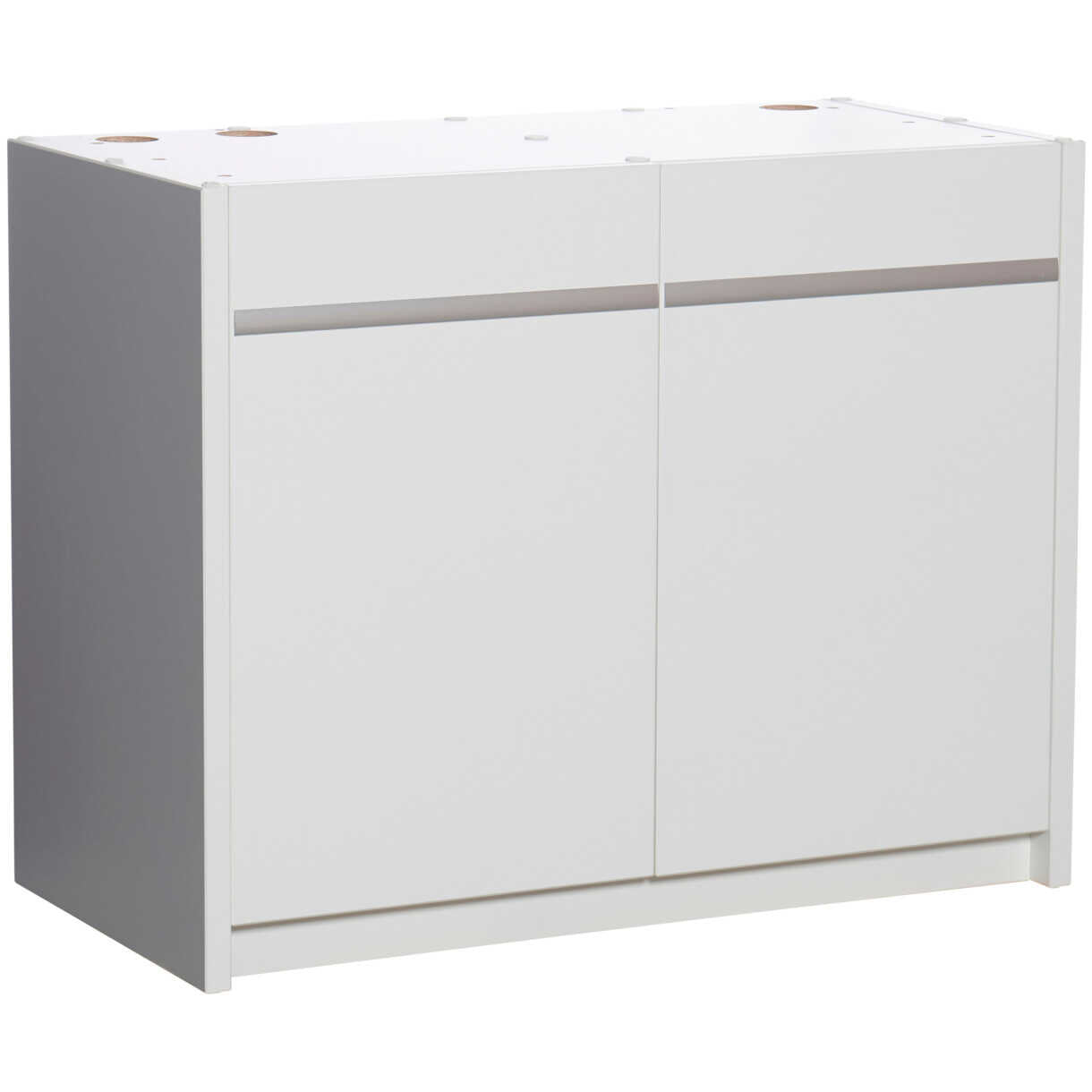 Kabinet til AkvaStabil MOVE akvarie 100 x 50 x 79 cm - hvid - 275 Liter