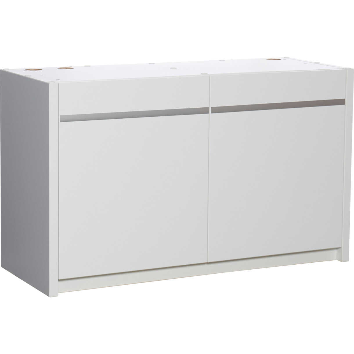 Kabinet til AkvaStabil move akvarie 130 x 50 x 79 cm - Hvid - 360 Liter