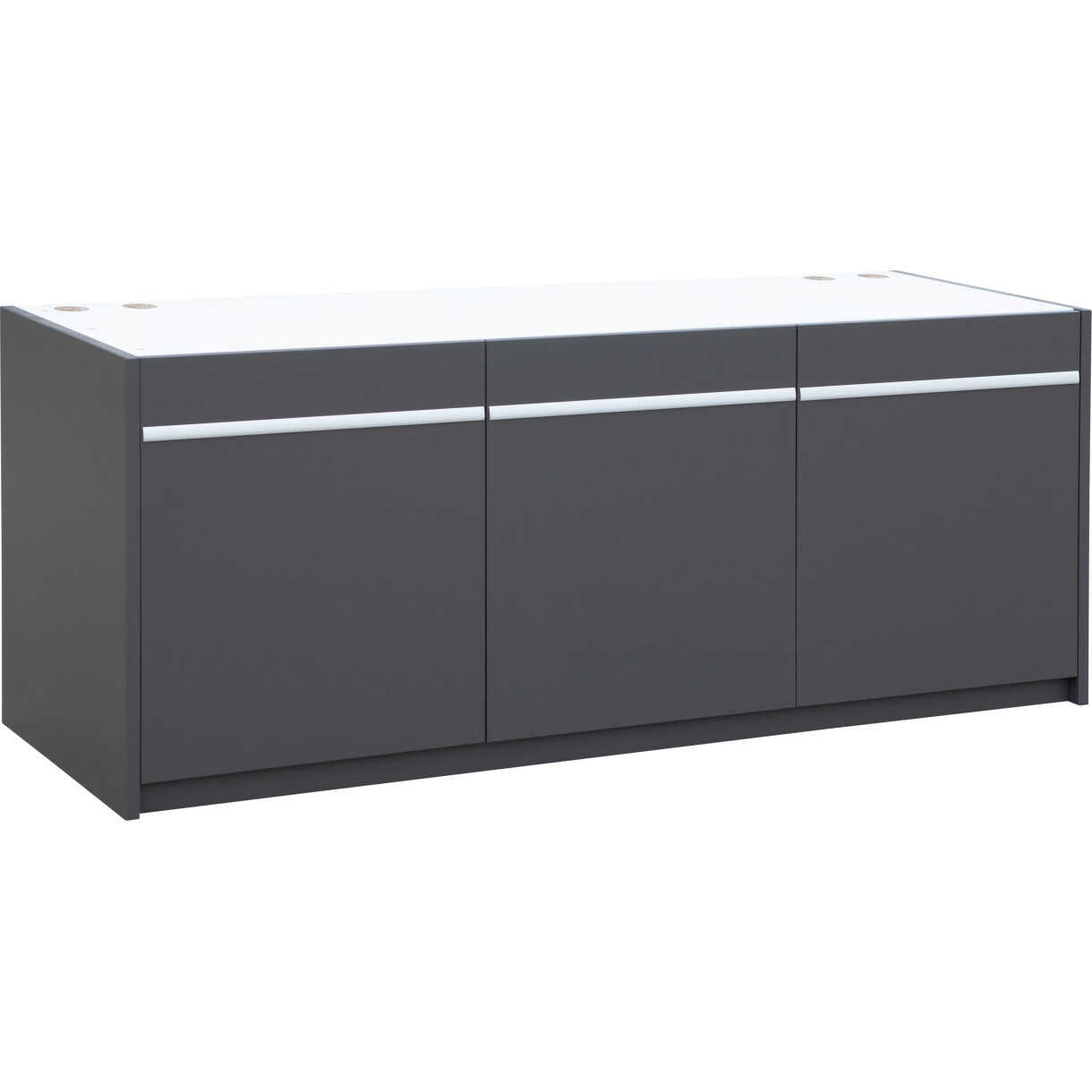 Kabinet til AkvaStabil move akvarie 200 x 60 x 79 cm - grå - 720 Liter