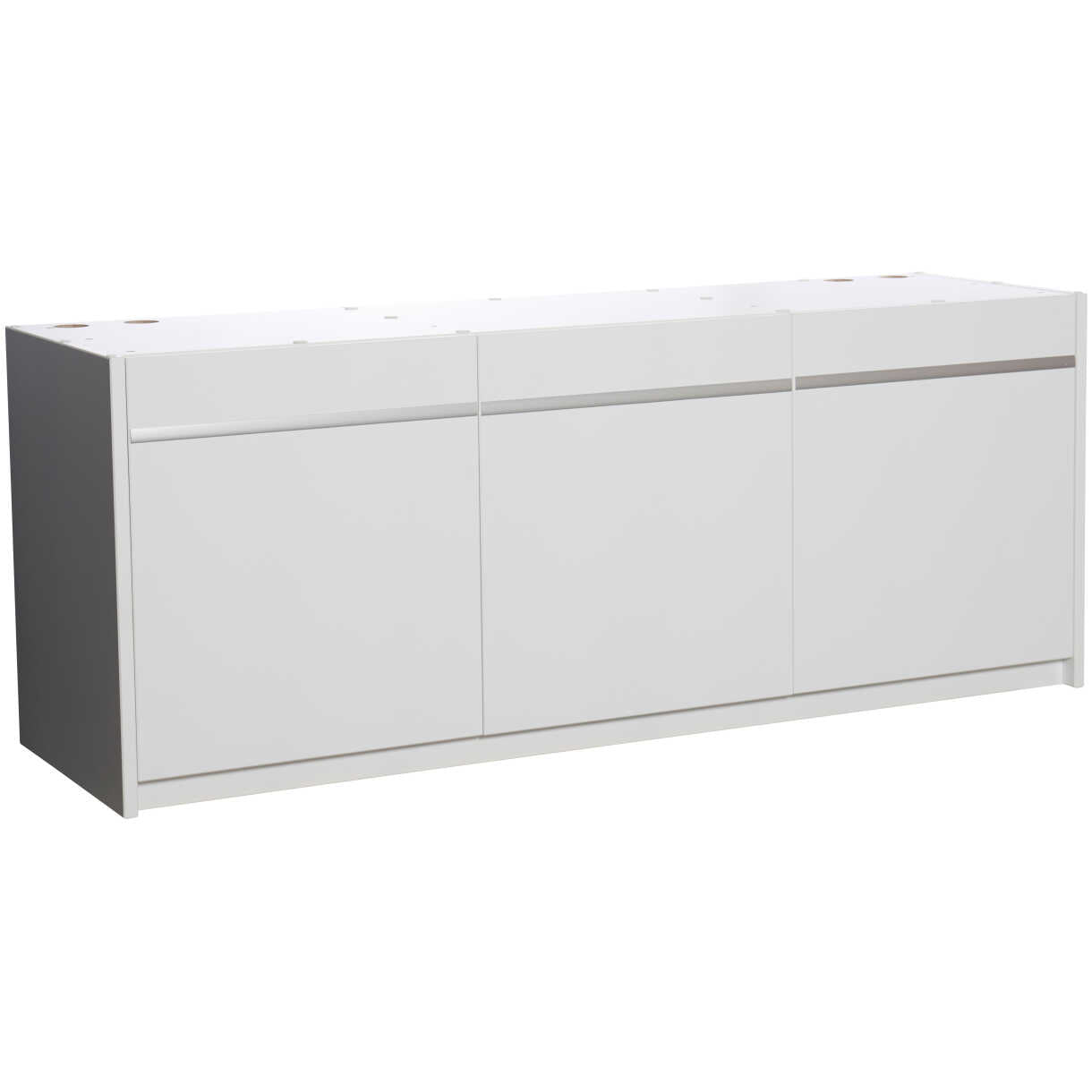Kabinet til AkvaStabil Move akvarie 200 x 60 x 79 cm - hvid - 720 Liter