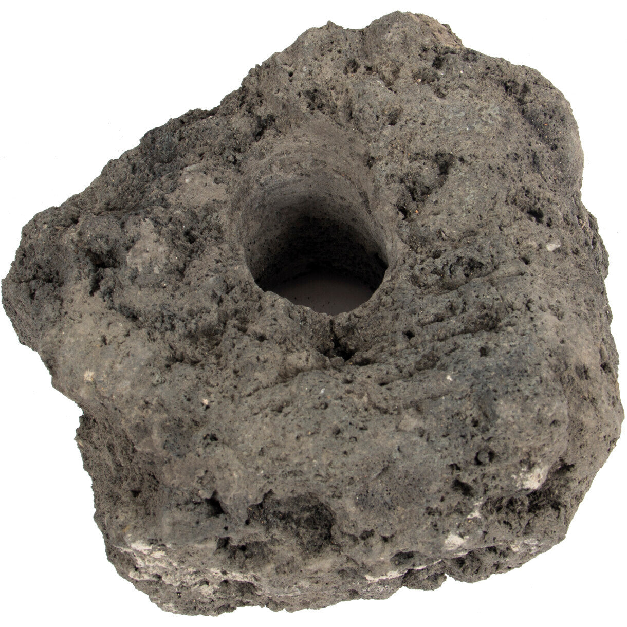 Carved Lava sten til akvarier med 1 hule