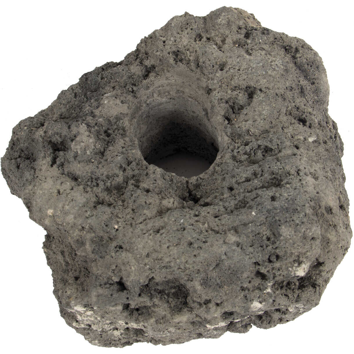 Carved Lava sten til akvarier med 1 hule