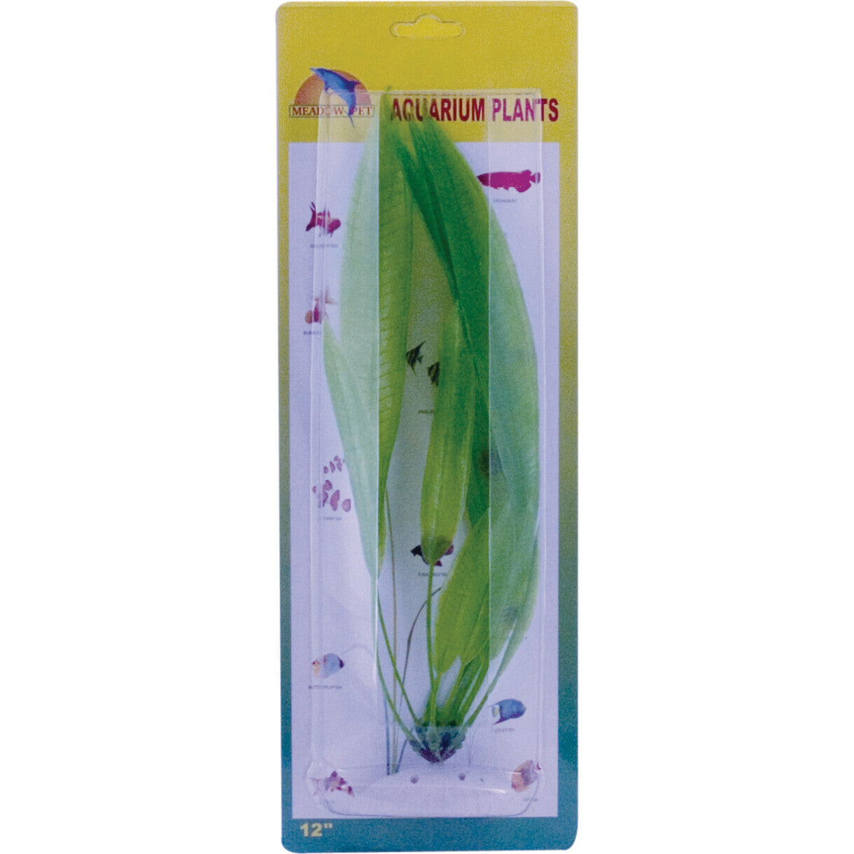 Akvarie plasticplante Amazon sværd 30 cm