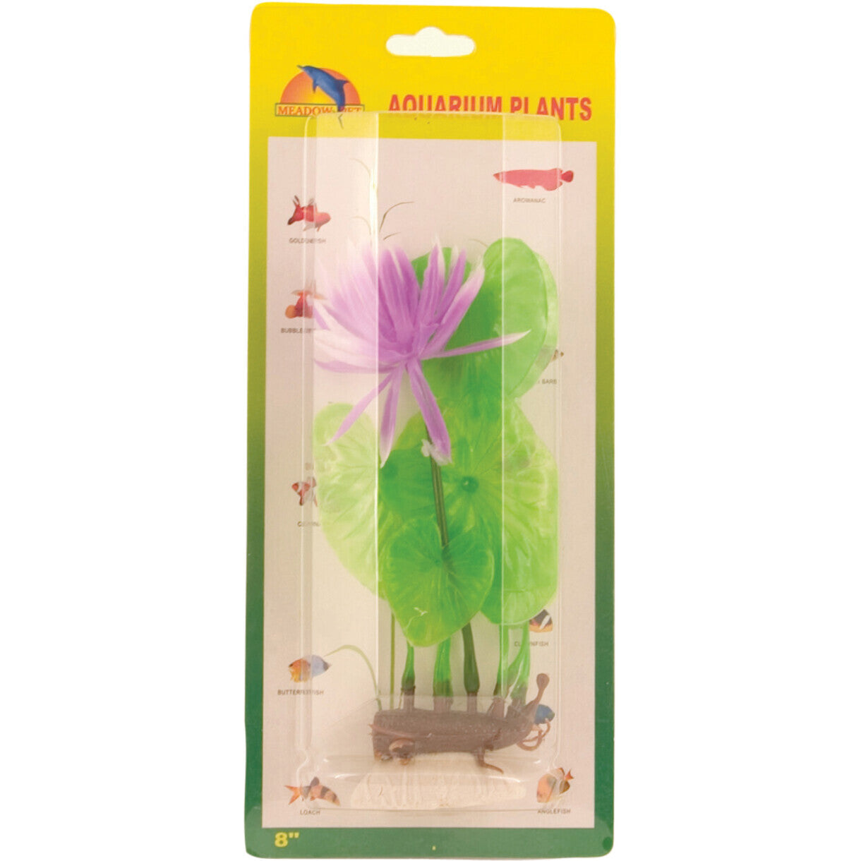 Akvarie plasticplante Vandlilje 20 cm