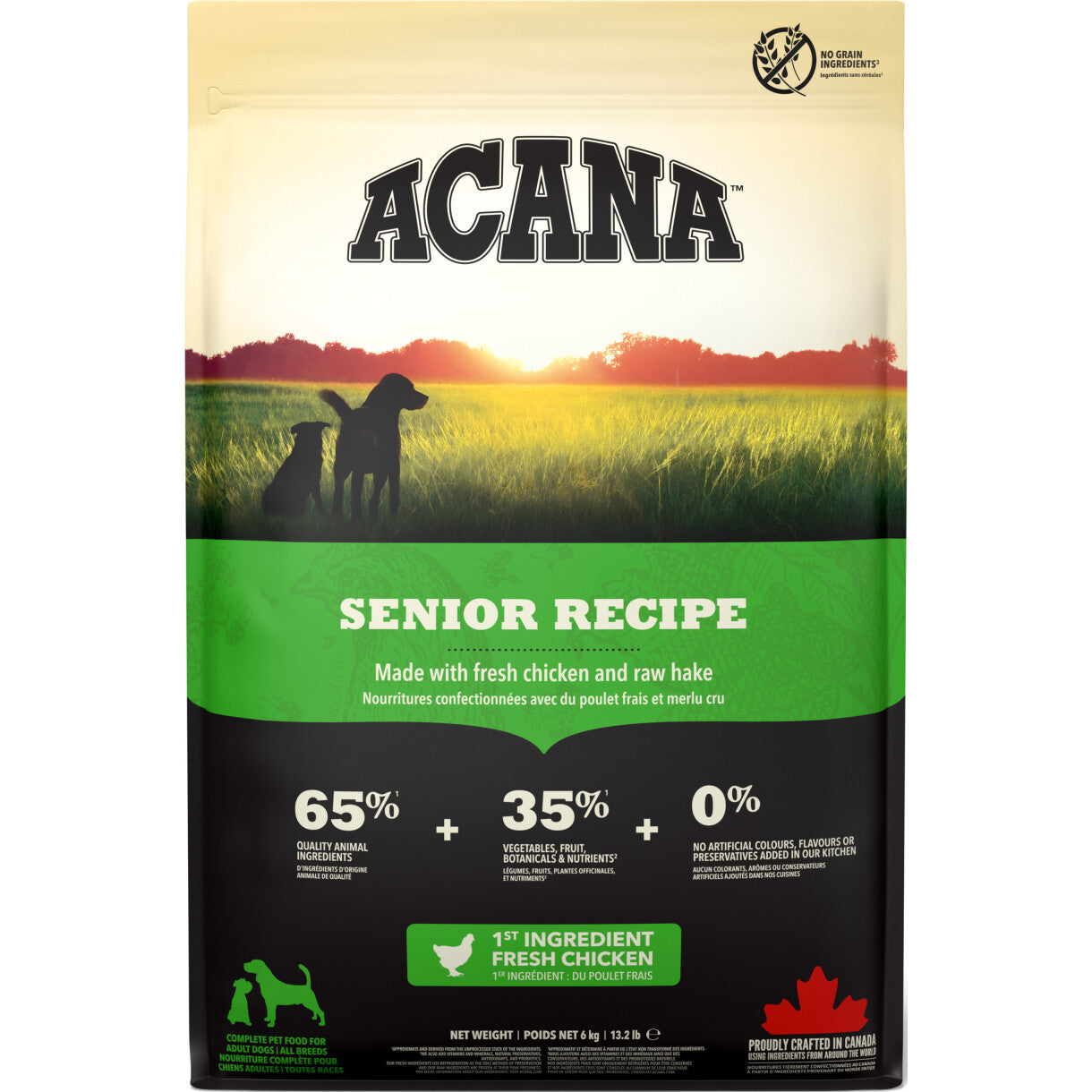 Acana Senior hundefoder med kylling og fisk