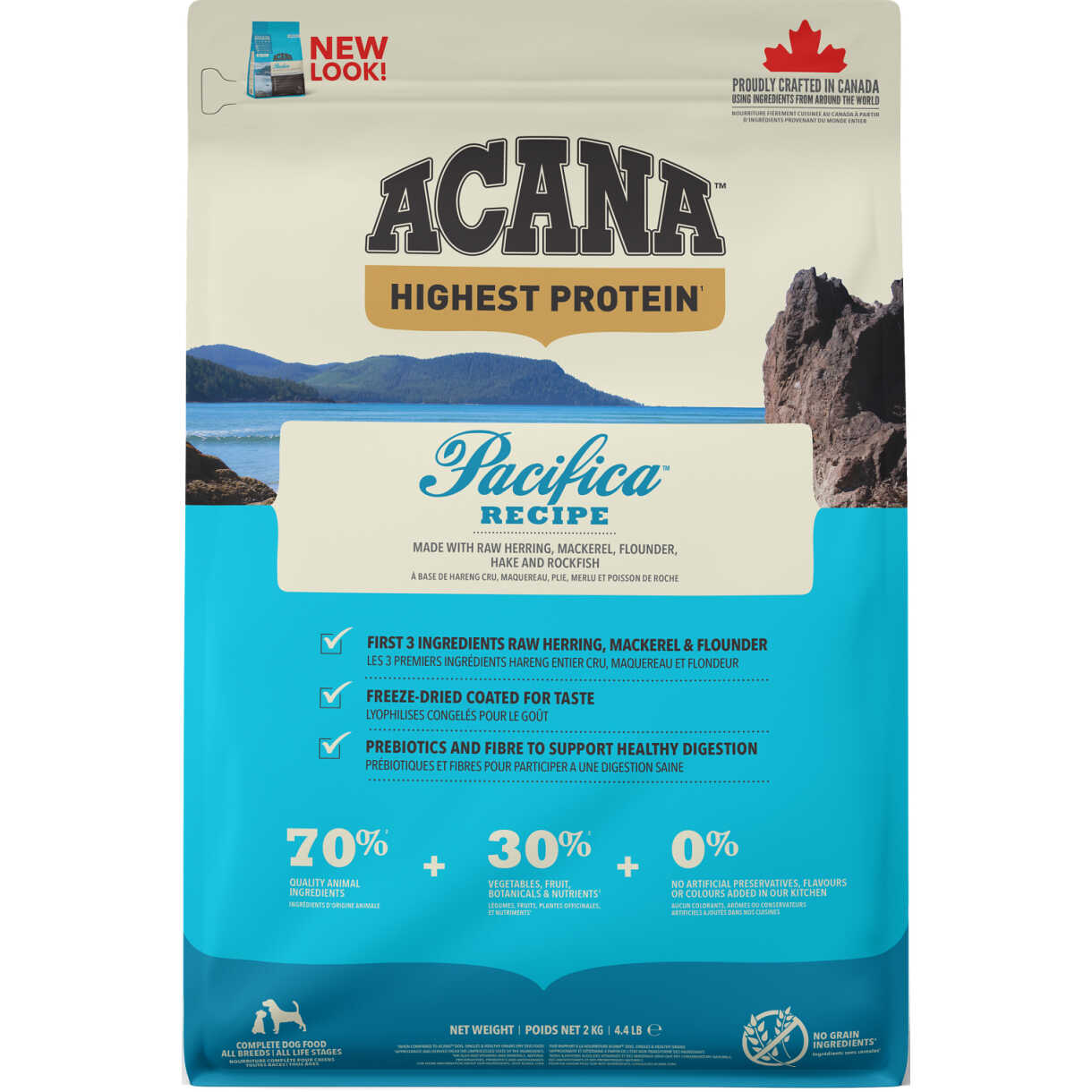 Acana Highest Protein Pacifica hundefoder med makrel