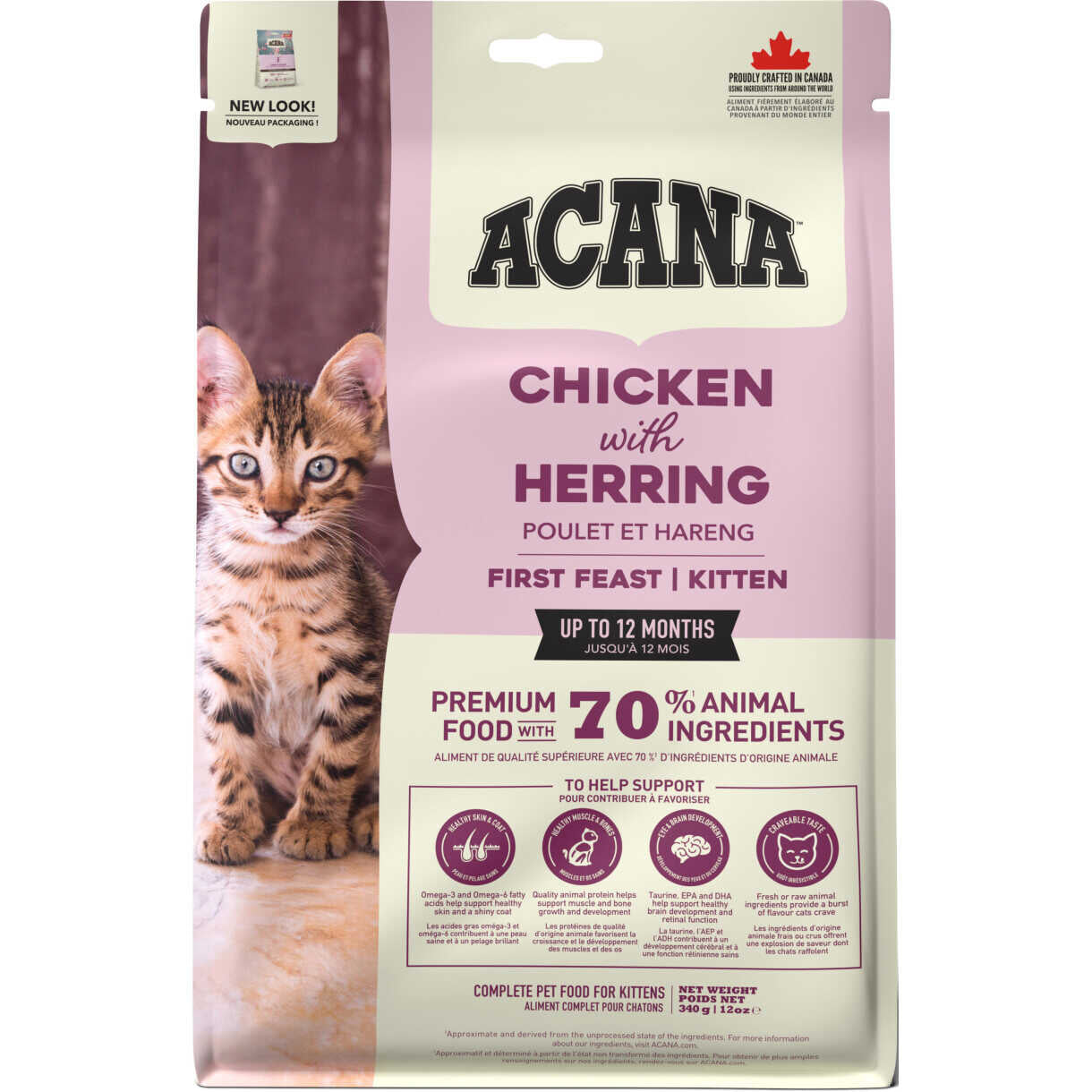 Acana First Feast kattemad med kylling og fisk