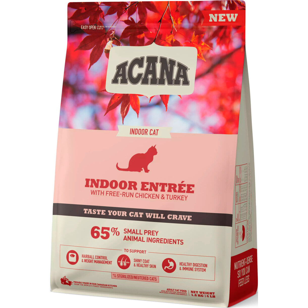 Acana Indoor Entree kattemad med kylling og fisk