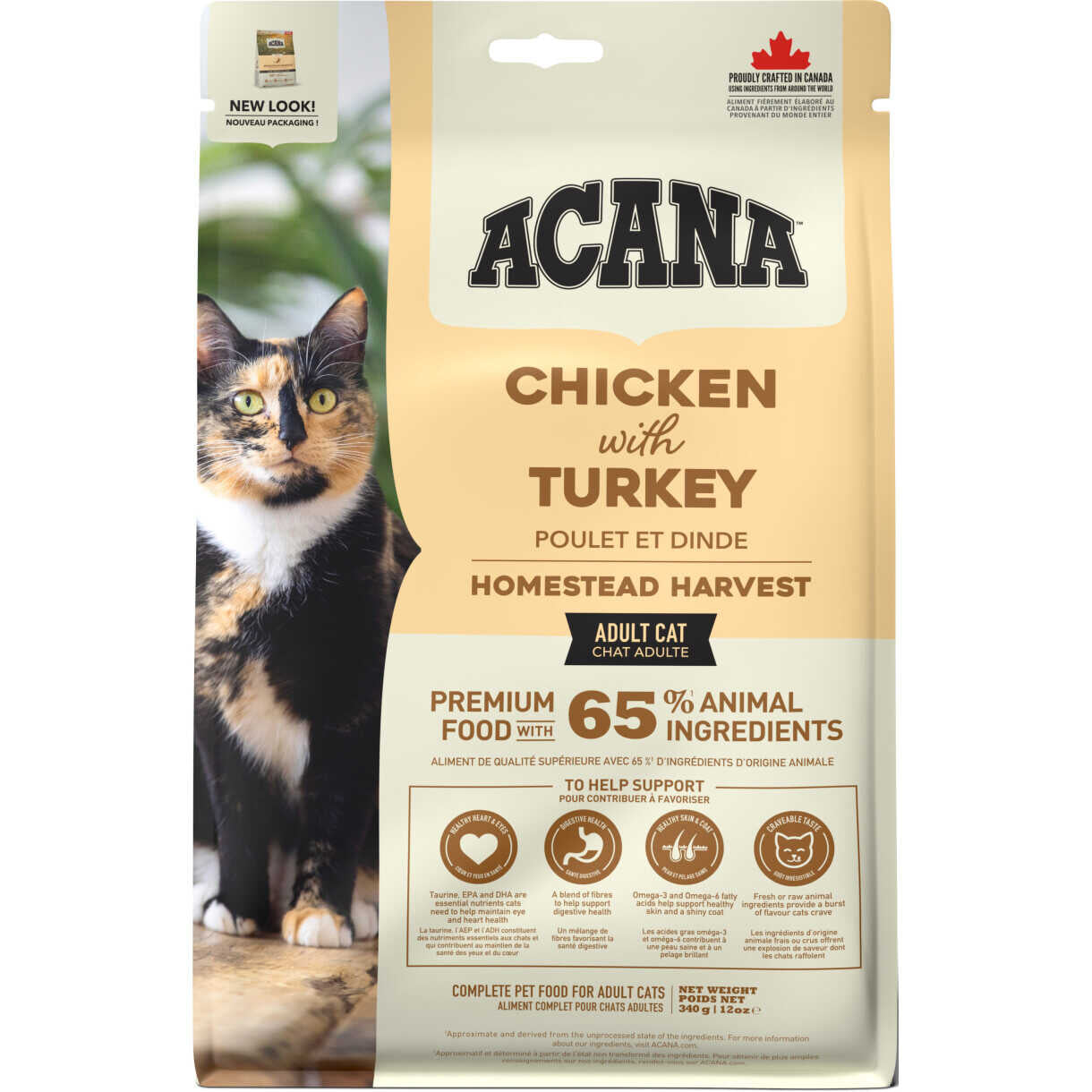 Acana Homestead Harvest kattemad med kylling og kalkun