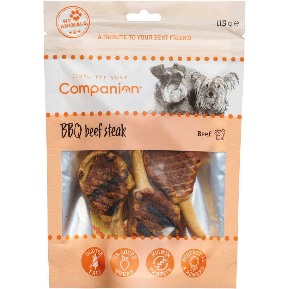 Companion BBQ beef steak (oksekød)
