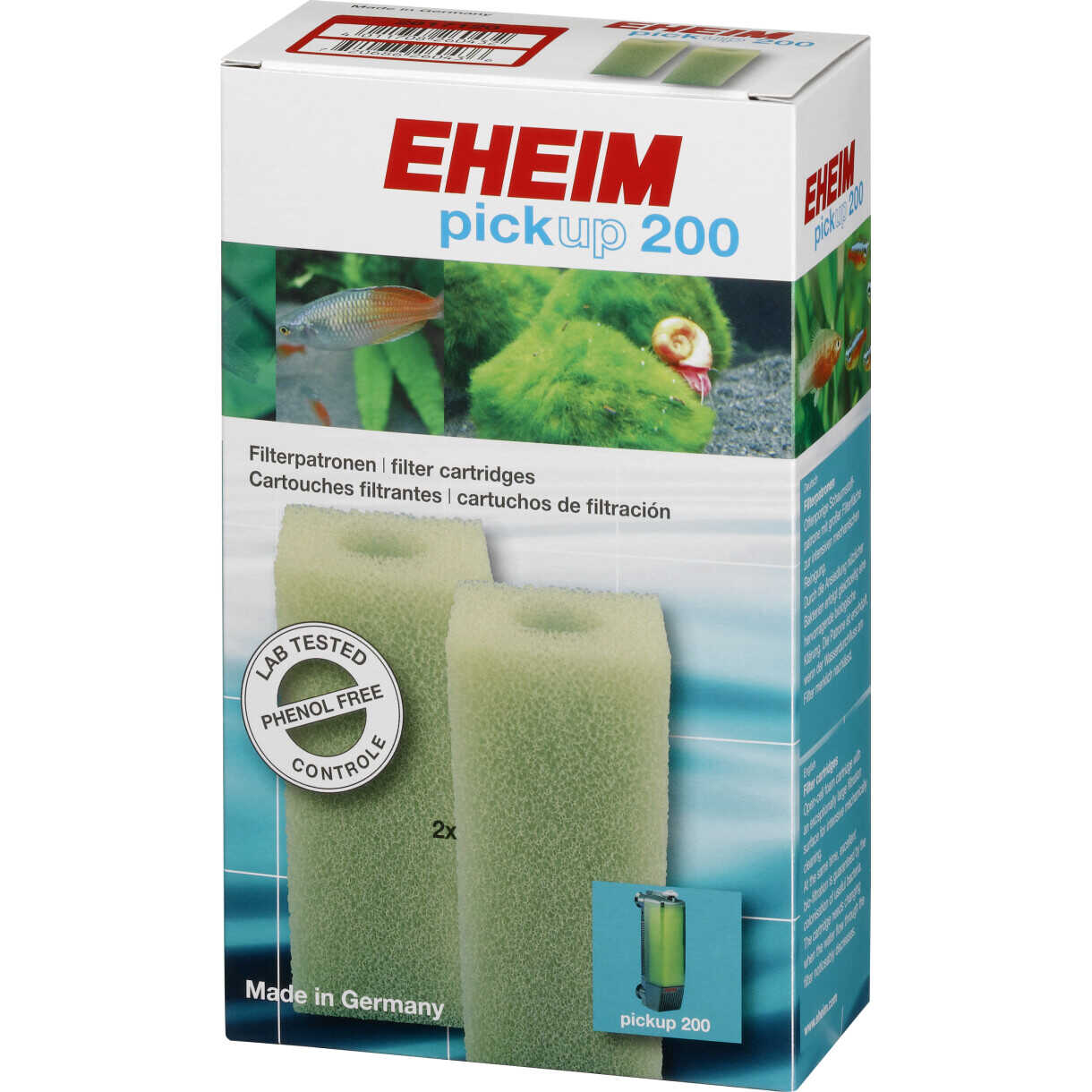 Eheim Pickup 200 2 stk. Filtersvampe