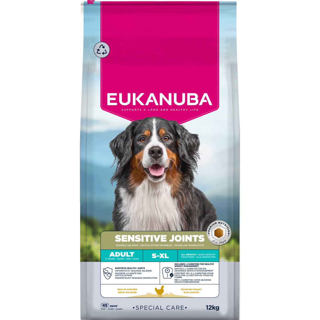 12 kg Eukanuba Special Care hundefoder Sensitive Joints