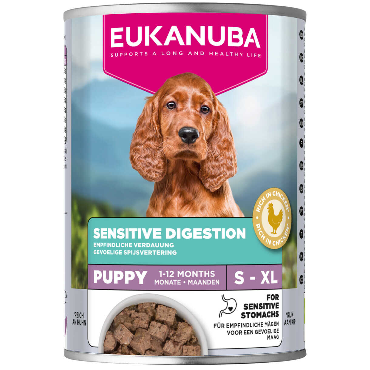 400g EUKANUBA Special Care PUPPY hundevådfoder til hvalpe med sensitiv mave