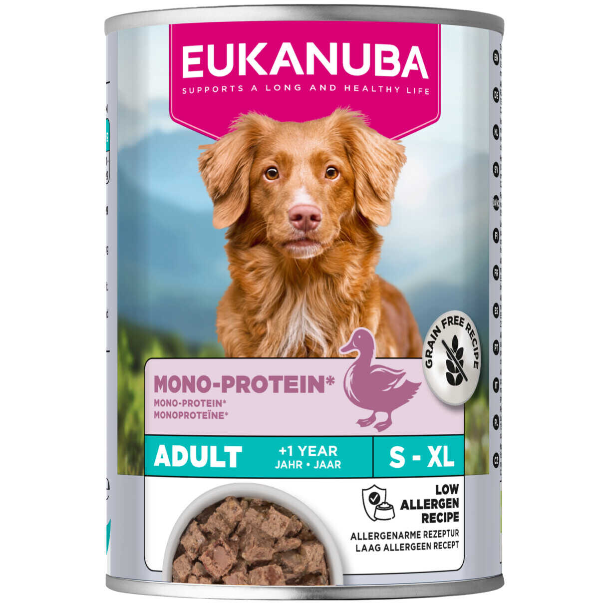 400g EUKANUBA Special Care vådfoder ADULT Mono-Protein med and