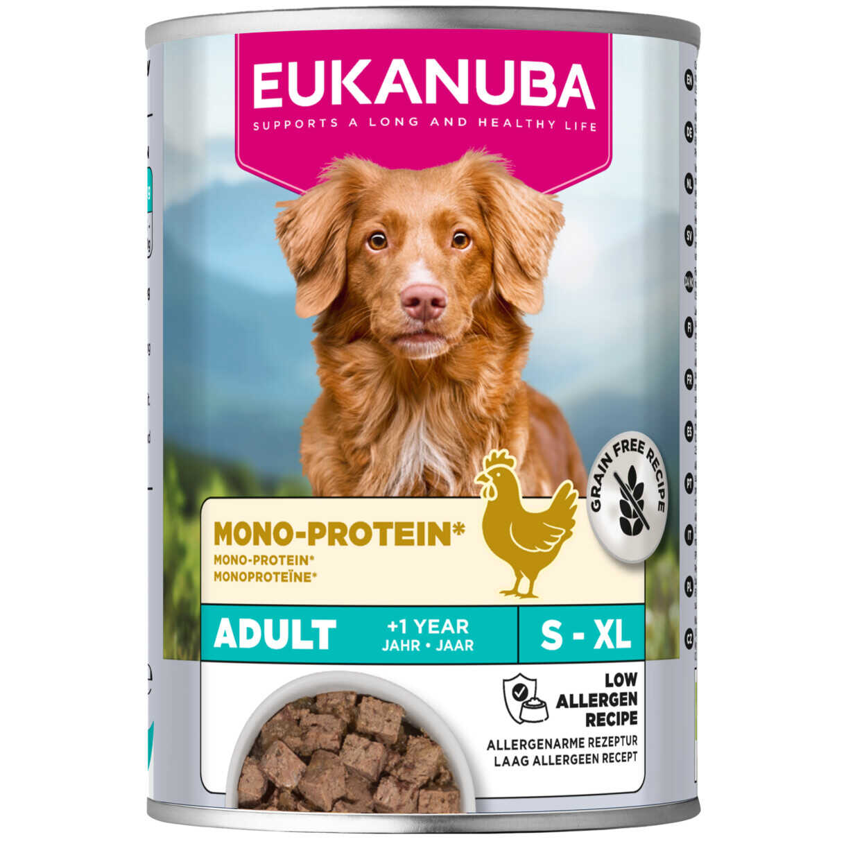 400g EUKANUBA Special Care vådfoder ADULT Mono-Protein med kylling