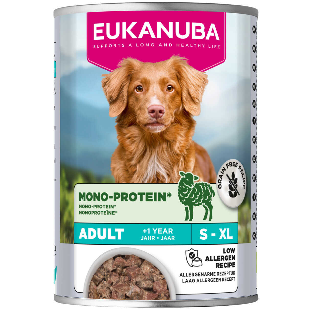 400g EUKANUBA Special Care vådfoder ADULT Mono-Protein med lam