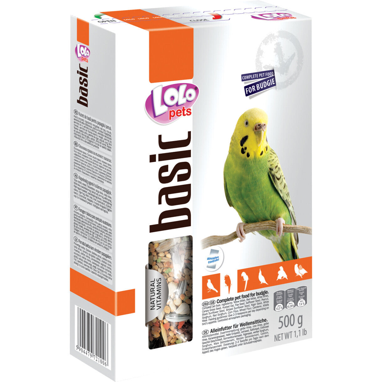 Lolo Pets FOODY PREMIUM fuldfoder til undulater