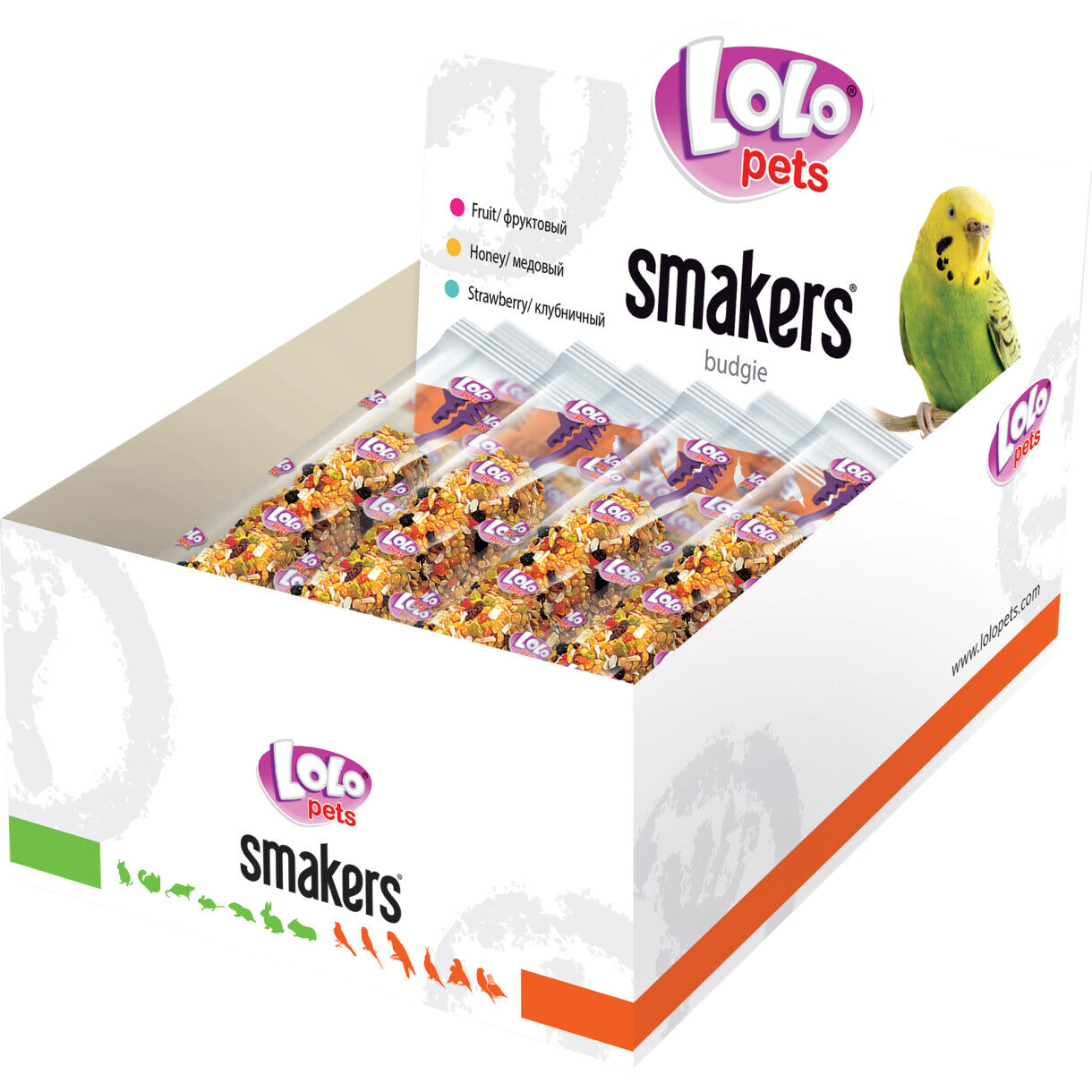 12 stk godbids kolber til undulater med honning