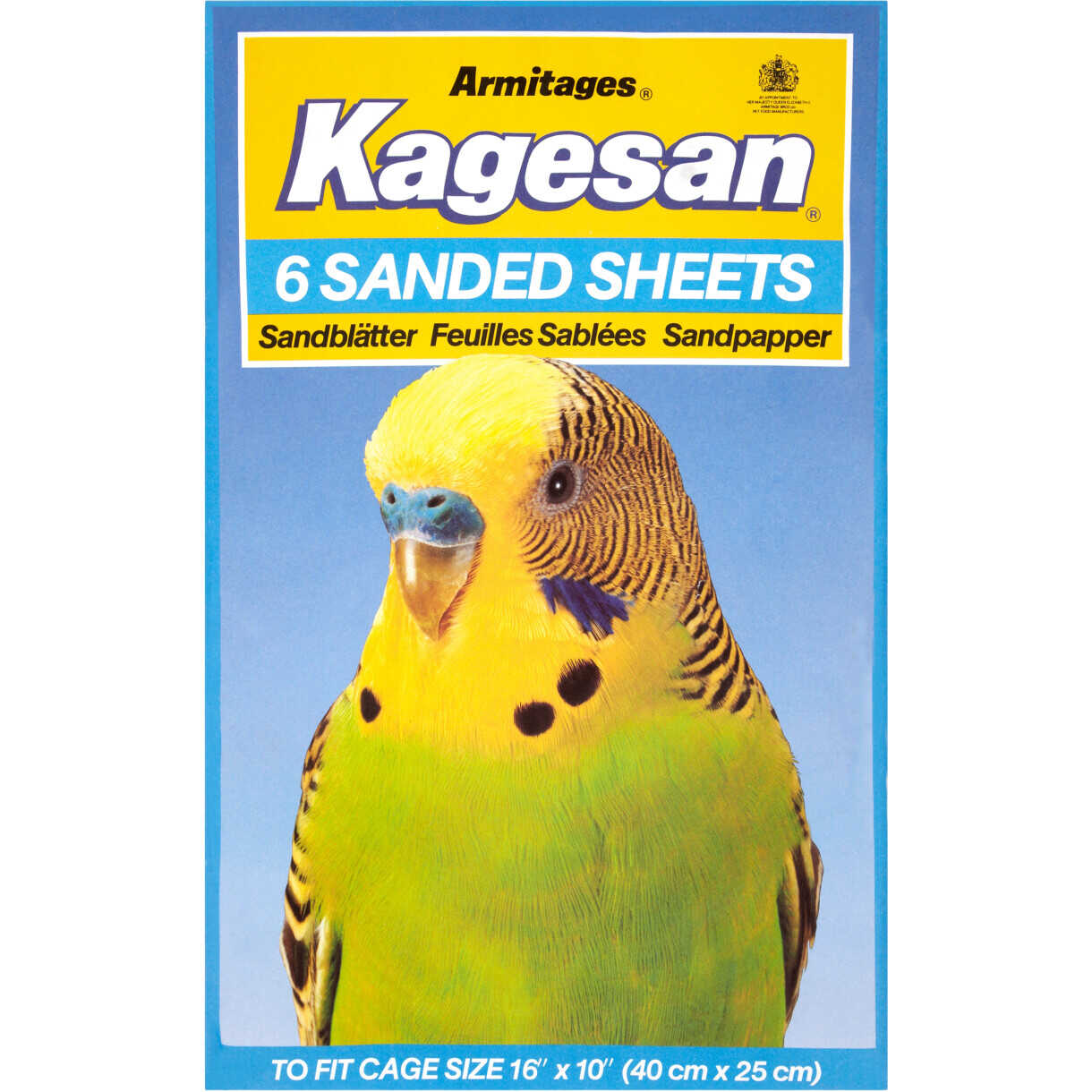 Kagesan, fugle sandpapir