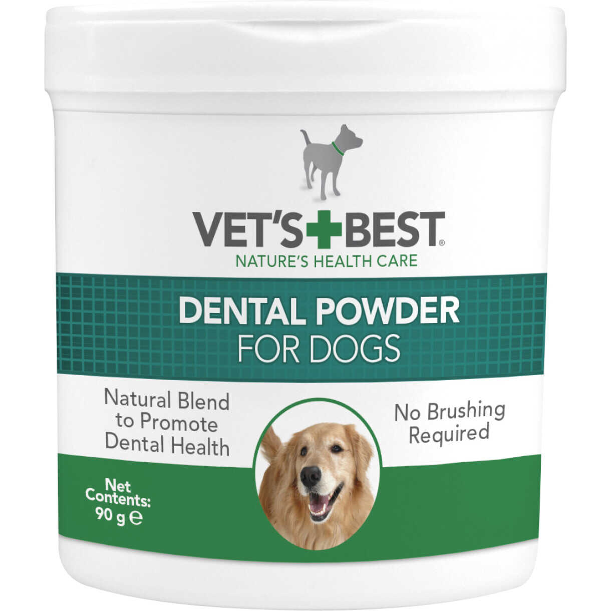 Vets Best tandplejepulver til hunde 90 g