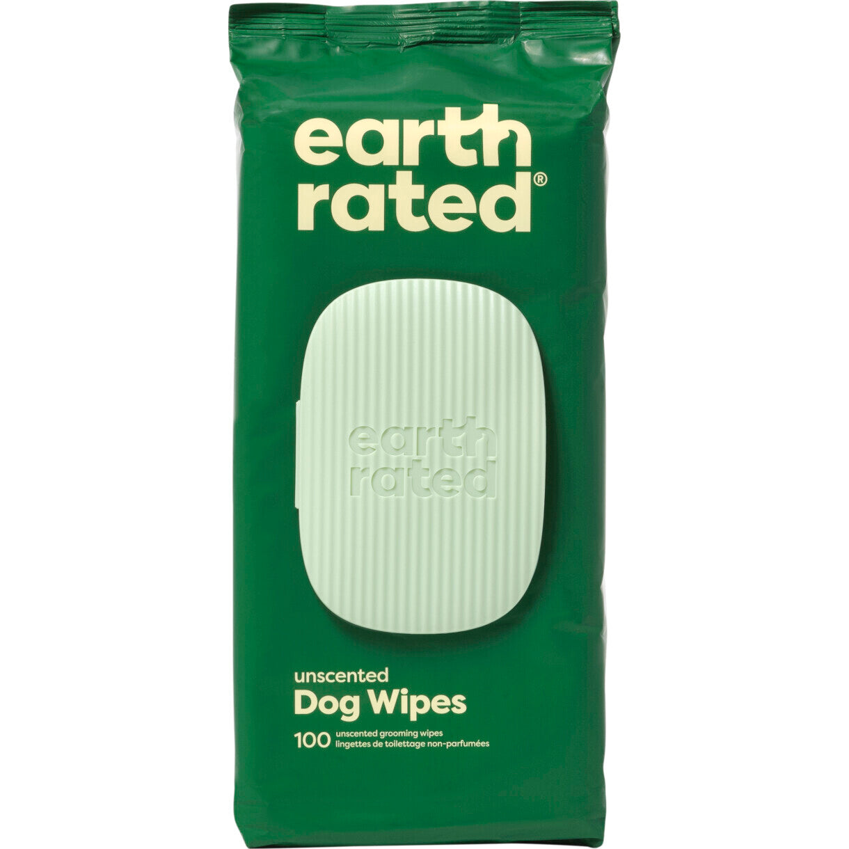 Earth Rated vådservietter til hunde uden duft - 100 stk af 20 x 20 cm
