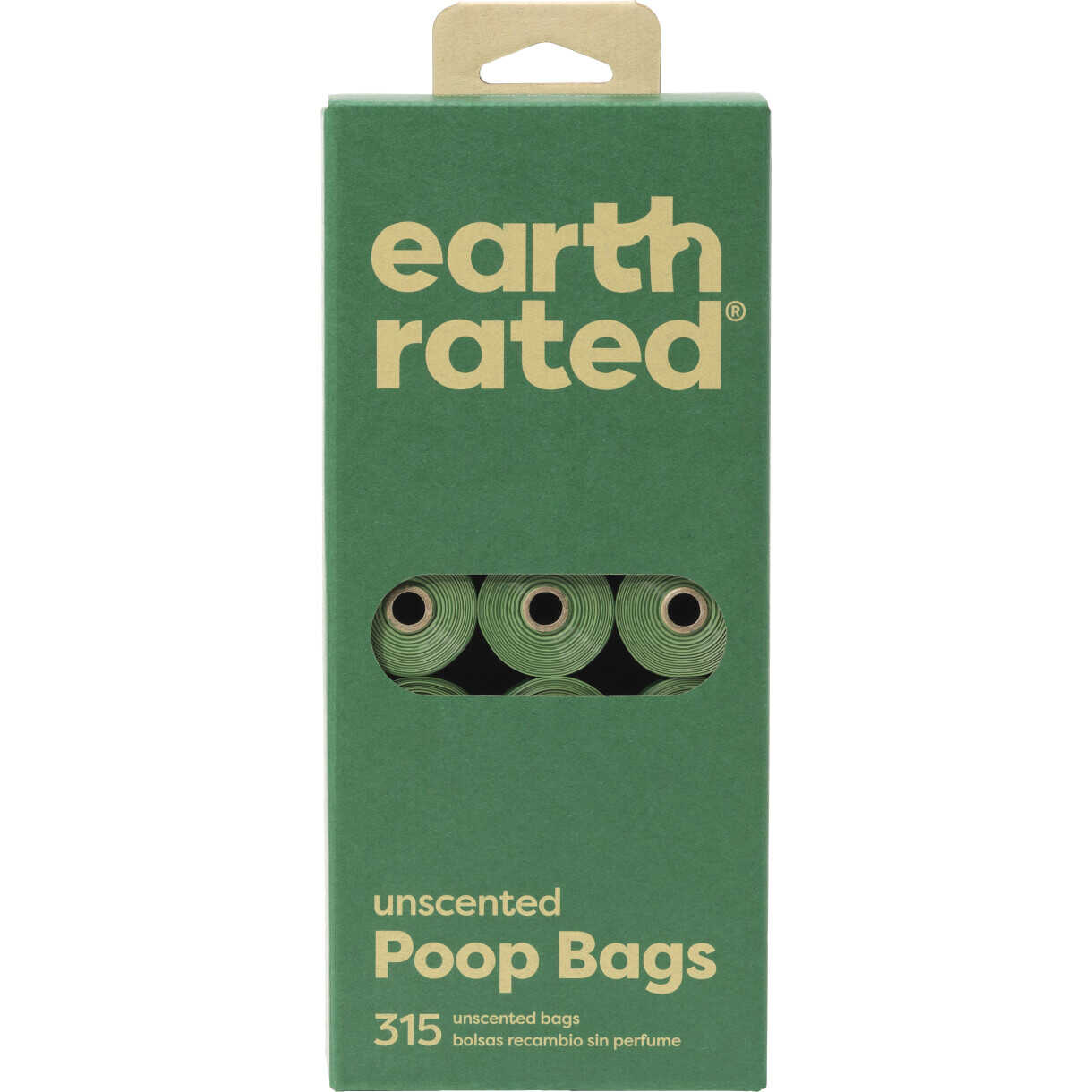 Earth Rated Eco-Friendly høm-høm poser uden duft - 315 poser i 21 ruller