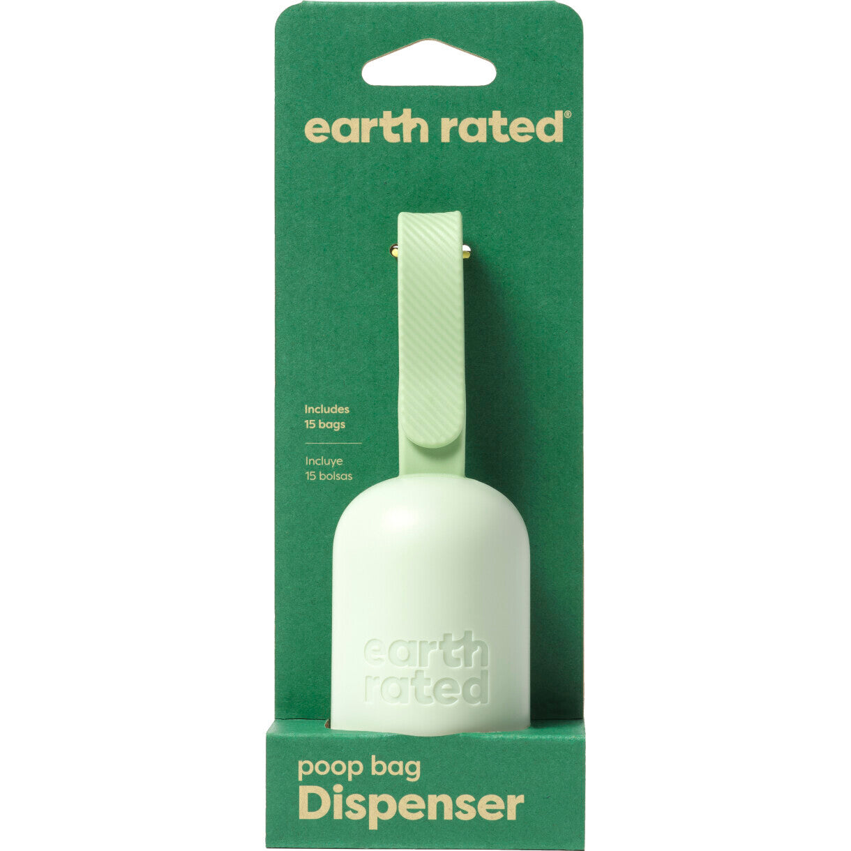 Earth Rated hundepose dispenser med 15 Eco-Friendly poser