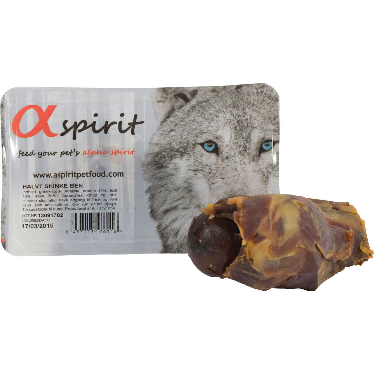 AlphaSpirit hunde skinkeben