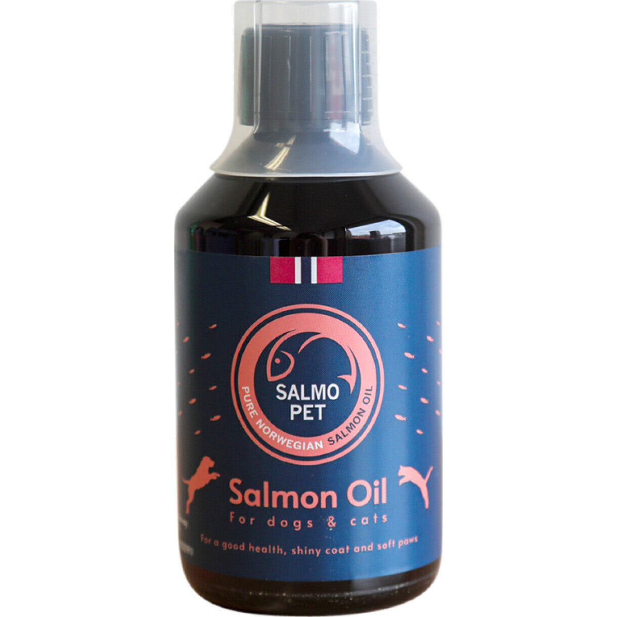 Salmopet lakseolie til hunde og katte