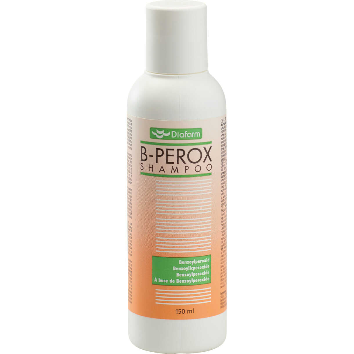 Diafarm hundeshampoo med benzoylperoxid - 150 ml