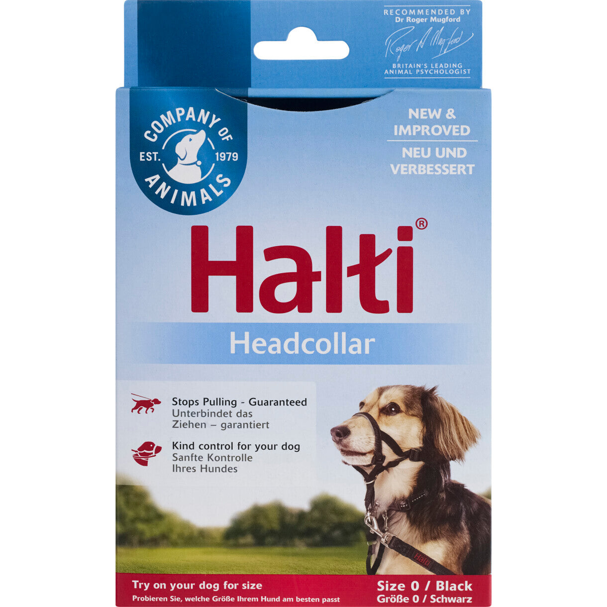 HALTI snudesele - sort