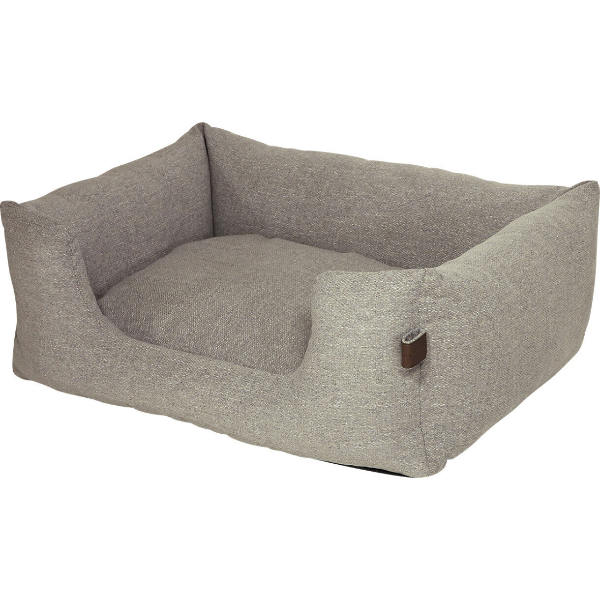 Fantail Snooze Origin hundeseng med indgang - Nut grey