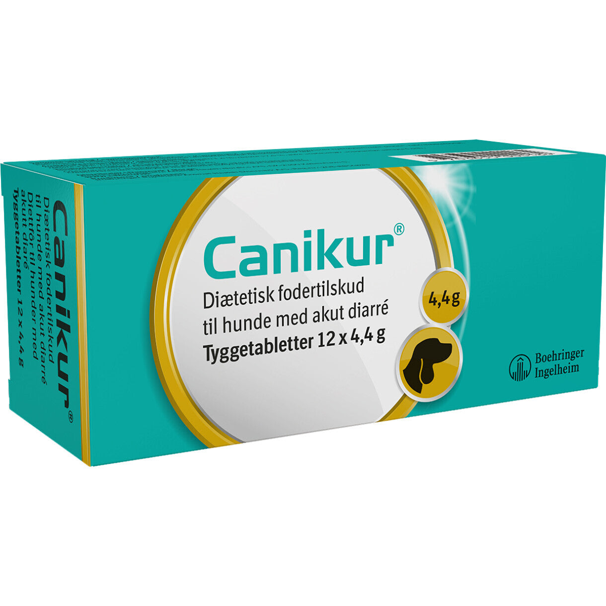 CANIKUR tyggetabletter til hunde - 12 tabl. á 4,4 g