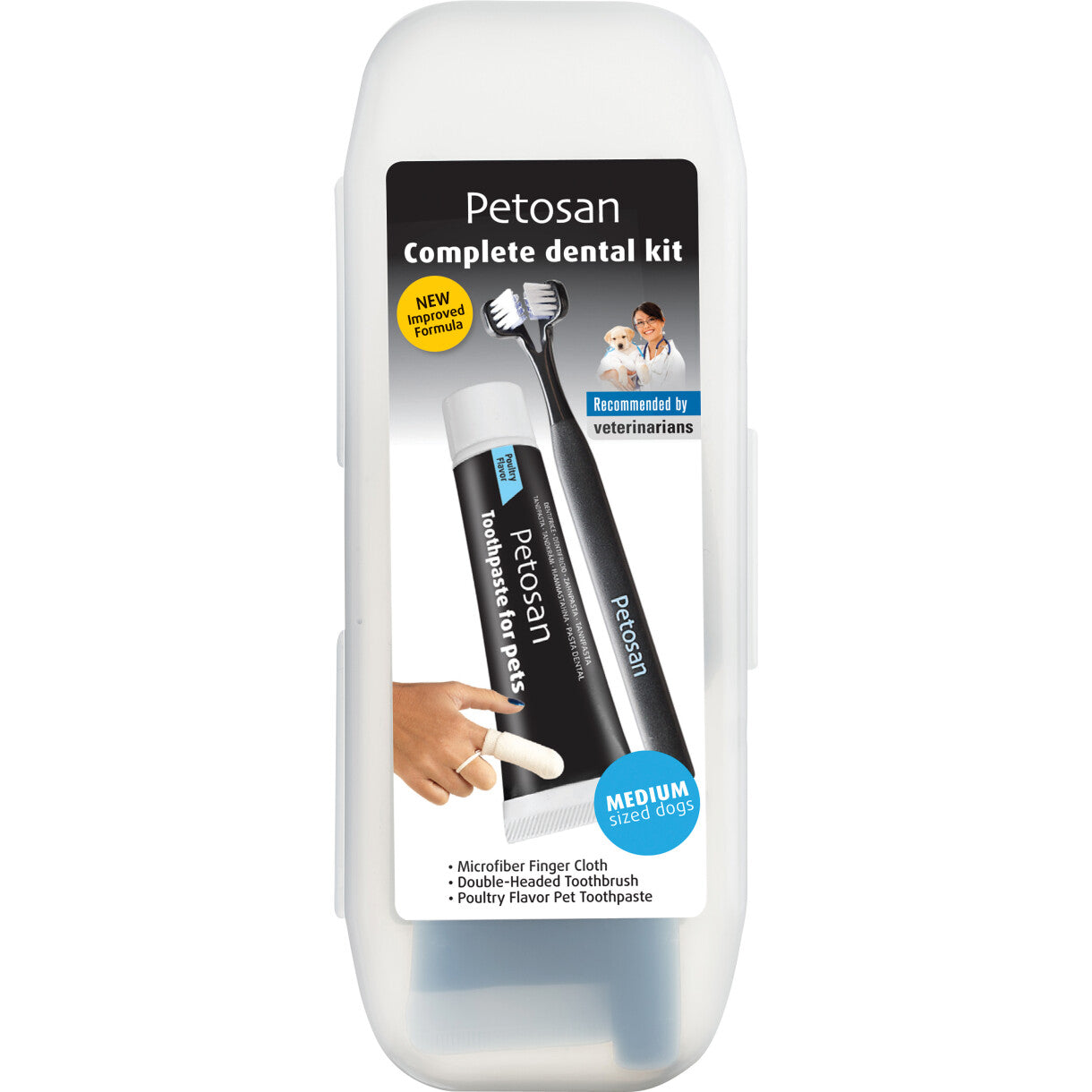 Petosan komplet tandplejesæt til hunde