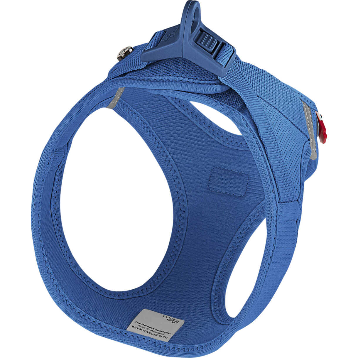 Curli Vest hundesele Clasp Air-Mesh - til mindre hunde mellem 1,5 og 18 kg - Blå