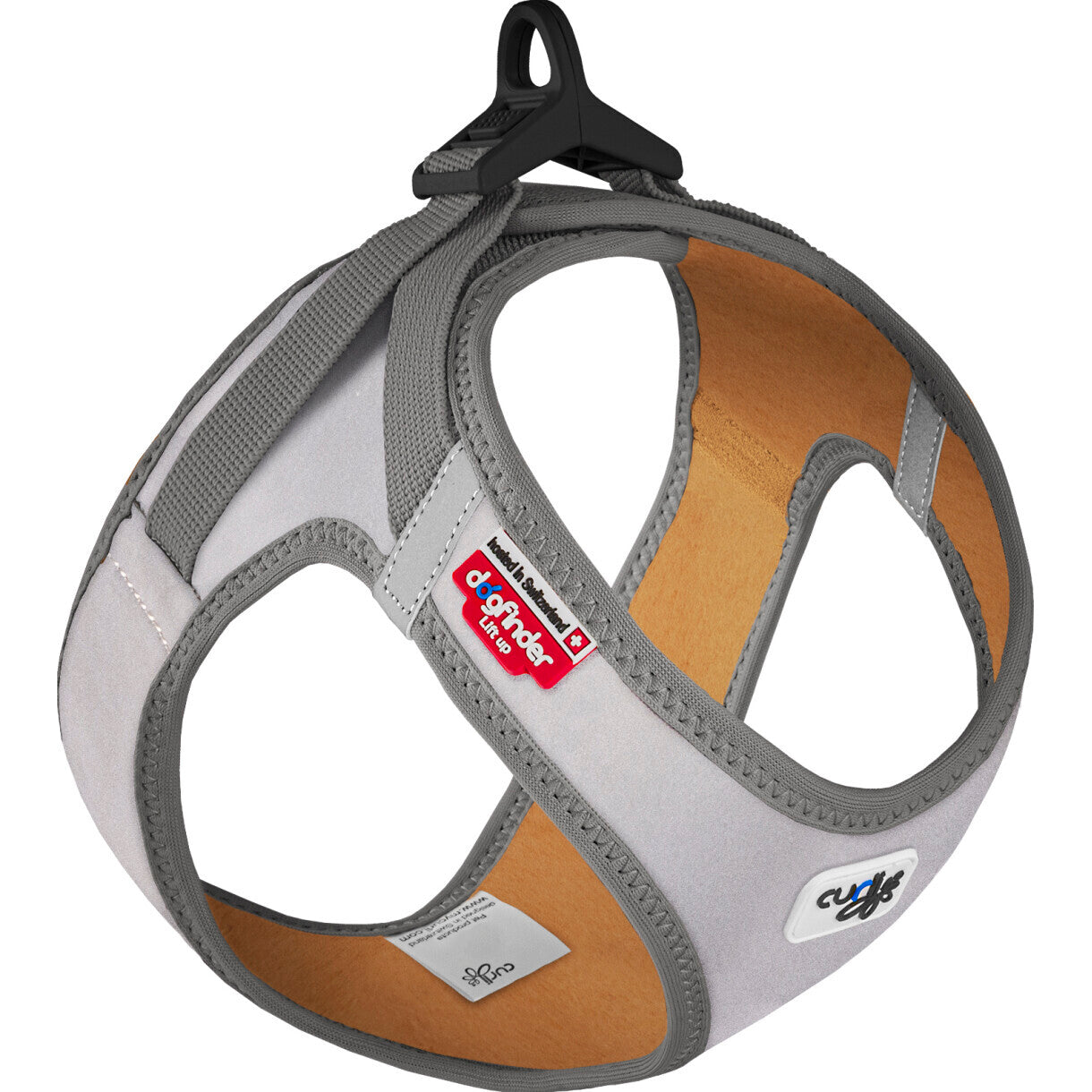 Curli Hundesele Clasp Glow vestsele