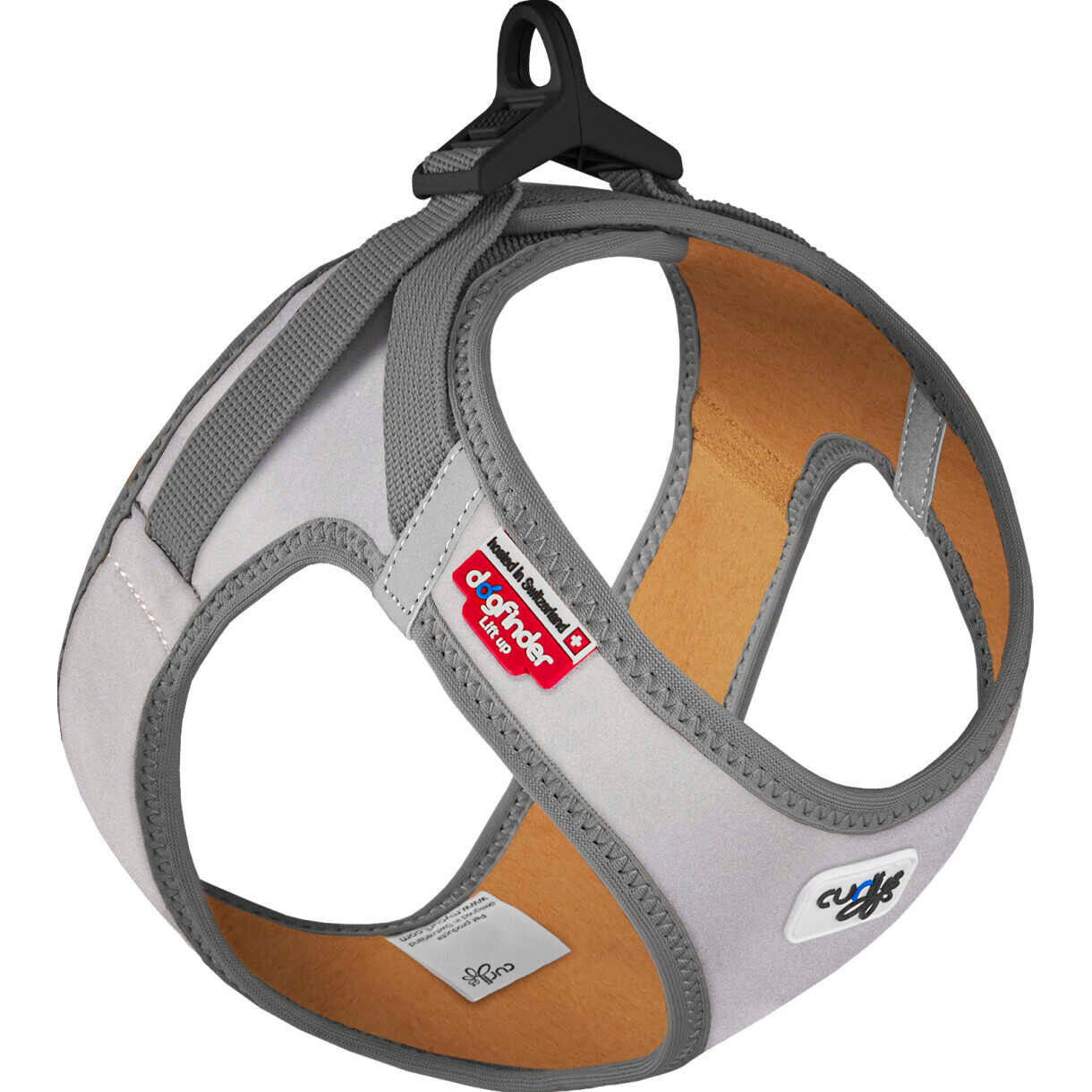 Curli Hundesele Clasp Glow vestsele