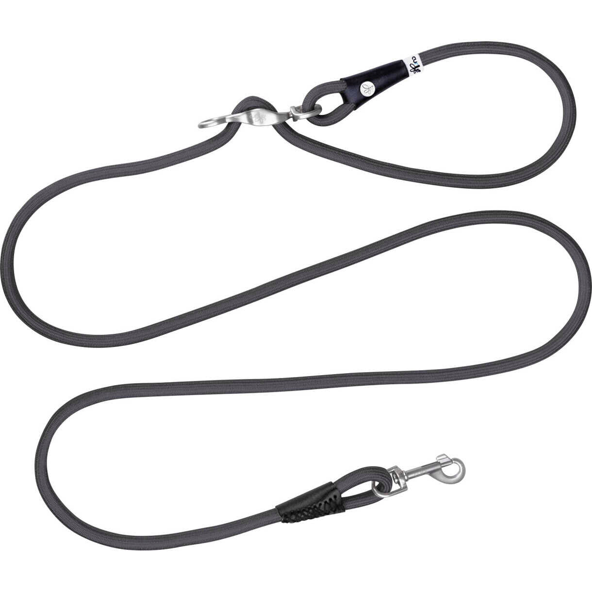 Curli Vario Comfort hundeline Limited Edition - sort