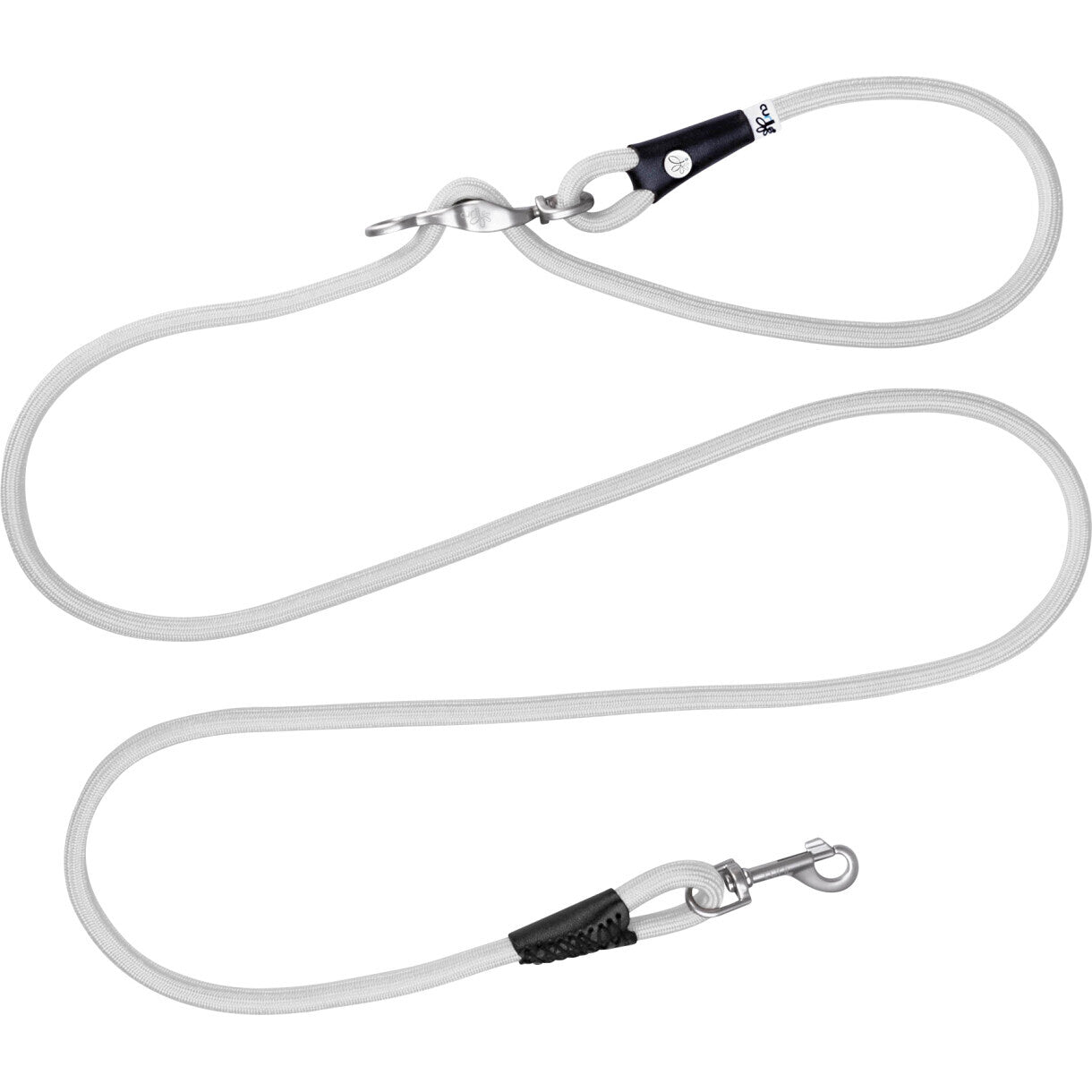 Curli Vario Comfort hundeline Limited Edition - Lysegrå