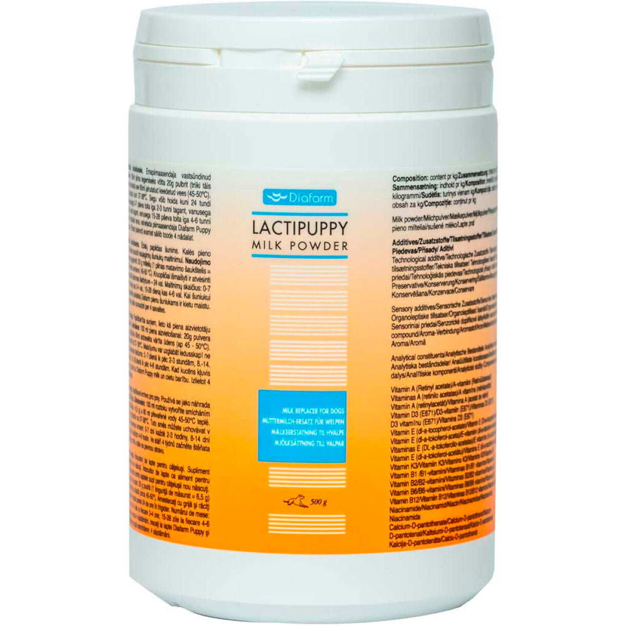 Diafarm Mælkeerstatning til hvalpe 500 gr
