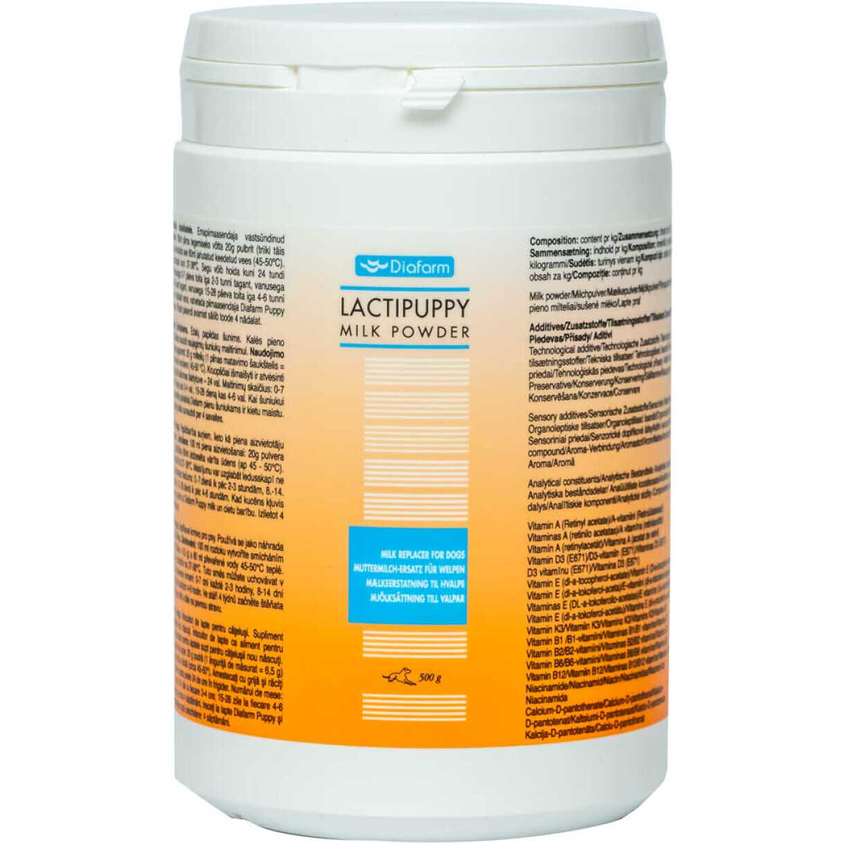 Diafarm Mælkeerstatning til hvalpe 500 gr