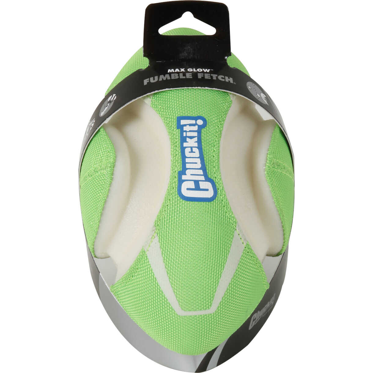 CHUCKIT Rugby hundelegetøj selvlysende