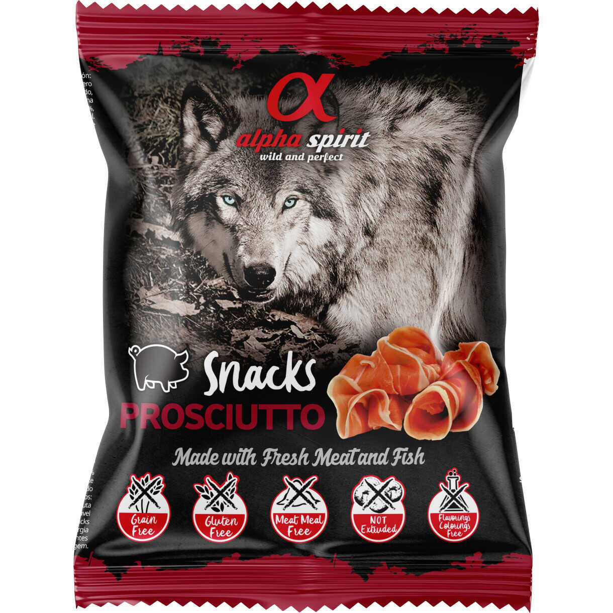 AlphaSpirit Hundesnack med skinke