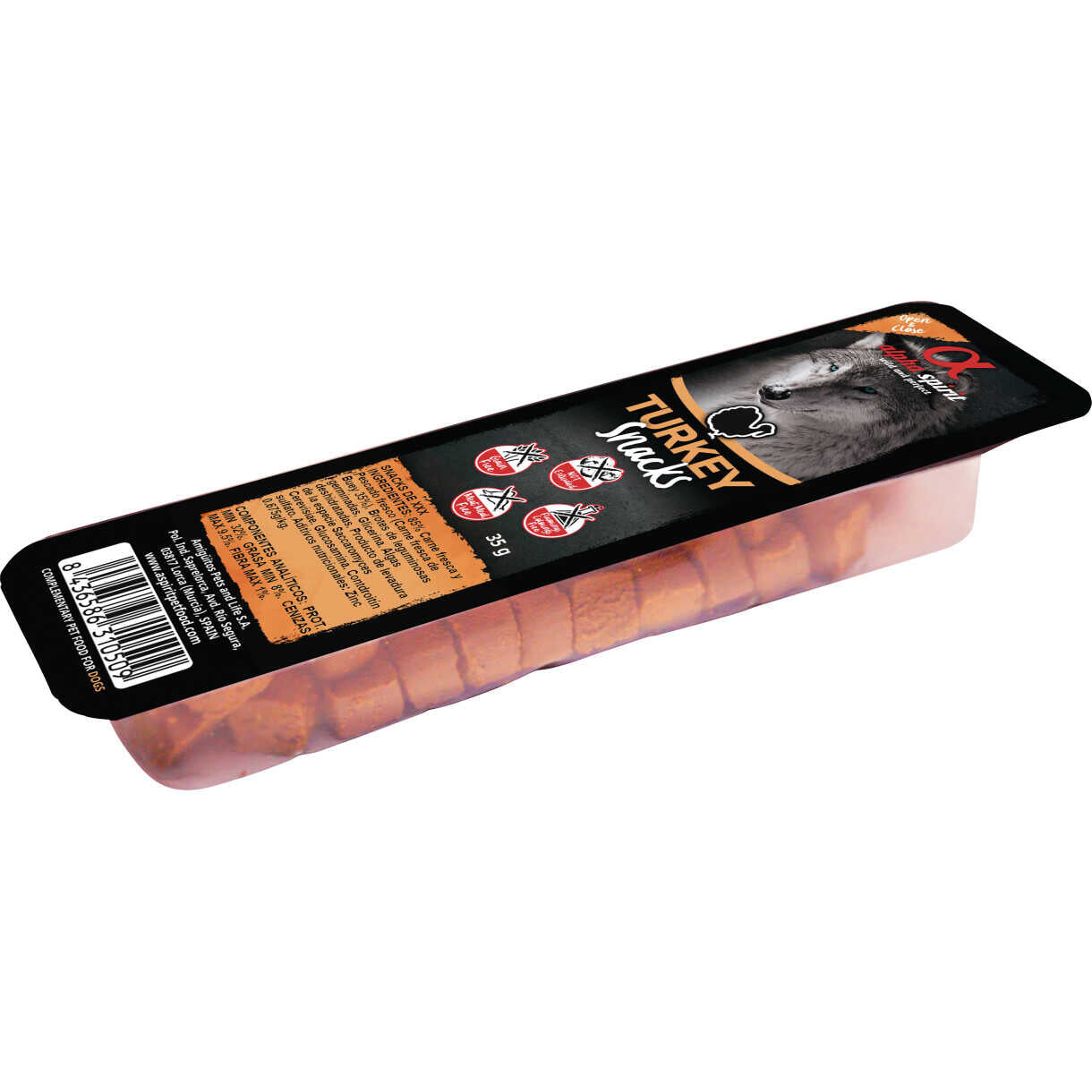 AlphaSpirit Hundesnack med kalkun