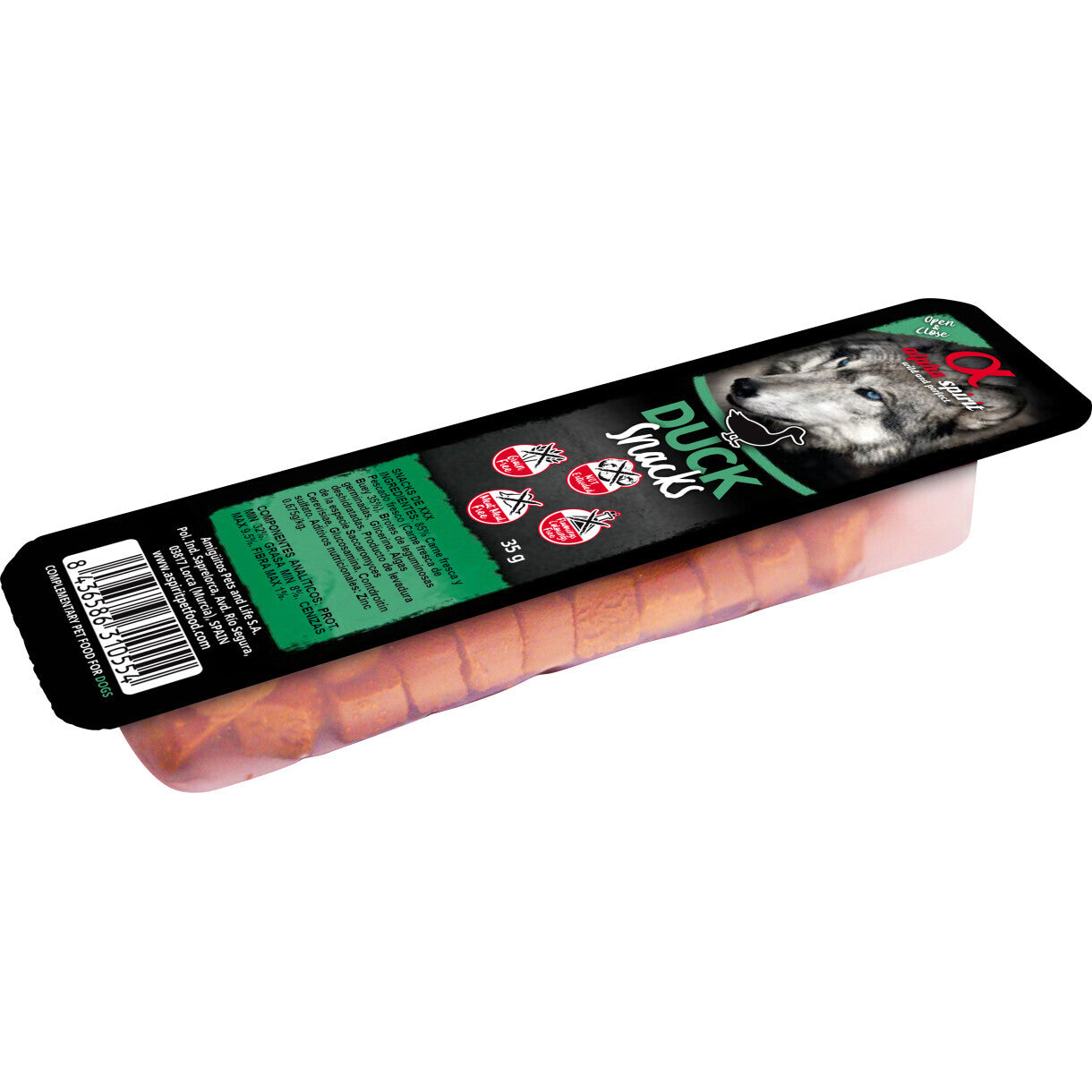 AlphaSpirit Hundesnack med and